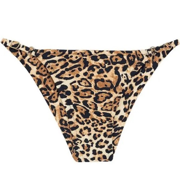 New Rio de Sol Brazilian Bottom Leopardo Invisible Bikini bottoms Medium - Picture 3 of 9
